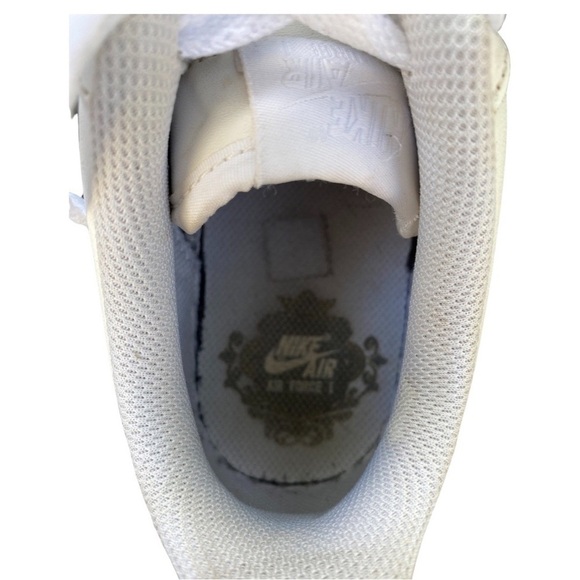 Nike Air Force 1 Low '06 Sneakers White Streetwear Y2K Boys Youth Size 4.5 - Picture 7 of 11